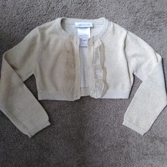 ⛔SOLD⛔Bonnie Jean Bolero style jacket / sweater - Picture 2 of 4